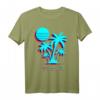 Vintage Japan Palmen Paradies Urlaub Strand Insel Kanji T-Shirt – Perfekt für Reise, Strand & Familienurlaub