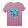 Vintage Japan Palmen Paradies Urlaub Strand Insel Kanji T-Shirt – Perfekt für Reise, Strand & Familienurlaub