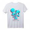 Vintage Japan Palmen Paradies Urlaub Strand Insel Kanji T-Shirt – Perfekt für Reise, Strand & Familienurlaub
