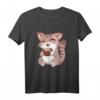 Japanisches Kawaii Anime Katzen T-Shirt – Lustiges Tierdesign für Anime- und Katzenliebhaber, perfekt für Geschenke und besondere Anlässe