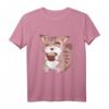 Japanisches Kawaii Anime Katzen T-Shirt – Lustiges Tierdesign für Anime- und Katzenliebhaber, perfekt für Geschenke und besondere Anlässe