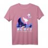 Japanische ästhetische Vaporwave – Smoking Anti-ocial Anime T-Shirt zum Geburtstag