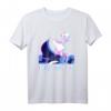 Japanische ästhetische Vaporwave – Smoking Anti-ocial Anime T-Shirt zum Geburtstag