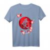 Vintage Japanisch Kanji & Kirschblüten Sakura Zen Liebe T-Shirt – Perfektes Geschenk für Manga Fans, Otaku & Japanliebhaber im Frühlingsfest