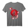 Vintage Japanisch Kanji & Kirschblüten Sakura Zen Liebe T-Shirt – Perfektes Geschenk für Manga Fans, Otaku & Japanliebhaber im Frühlingsfest
