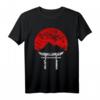 Traditionelles Tor im Wasser Sonnenaufgang Japan T-Shirt – Kulturelles Design für Japan-Fans & Japanisch-Lerner