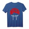 Traditionelles Tor im Wasser Sonnenaufgang Japan T-Shirt – Kulturelles Design für Japan-Fans & Japanisch-Lerner