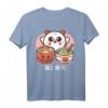 Kawaii Anime Japanisch Lustig Süchtig Sushi Sashimi Miso Lachs T-Shirt – Perfektes Geschenk für Sushi- und Anime-Fans