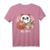Kawaii Anime Japanisch Lustig Süchtig Sushi Sashimi Miso Lachs T-Shirt – Perfektes Geschenk für Sushi- und Anime-Fans
