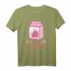 90er Jahre japanisches Otaku Strawberry Milk Street T-Shirt – Stylisches Geschenk für Fans, Teenager & Streetstyle-Liebhaber