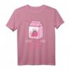 90er Jahre japanisches Otaku Strawberry Milk Street T-Shirt – Stylisches Geschenk für Fans, Teenager & Streetstyle-Liebhaber