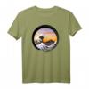 Japanisches Zen Art T-Shirt mit Great Wave Of Kanagawa & Mount Fuji - Perfektes Geschenk für Manga- und Anime-Fans