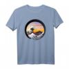 Japanisches Zen Art T-Shirt mit Great Wave Of Kanagawa & Mount Fuji - Perfektes Geschenk für Manga- und Anime-Fans