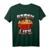 Lustig Ramen Kawaii Katzen Anime T-Shirt – Perfektes Geschenk für Anime-, Japan- und Ramen-Liebhaber, ideal für Geburtstage und Weihnachten