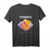 Vaporwave Tendies Chicken Tenders Japanisches Kanji T-Shirt – Retro Streetwear für Neon, Synthwave & 80er/90er Fans