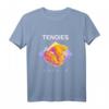 Vaporwave Tendies Chicken Tenders Japanisches Kanji T-Shirt – Retro Streetwear für Neon, Synthwave & 80er/90er Fans