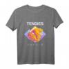 Vaporwave Tendies Chicken Tenders Japanisches Kanji T-Shirt – Retro Streetwear für Neon, Synthwave & 80er/90er Fans