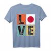 Vintage Retro I Love Japan Flag T-Shirt – Perfekt für japanische Pride, Nationalfeiertage & kulturelle Geschenke