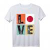 Vintage Retro I Love Japan Flag T-Shirt – Perfekt für japanische Pride, Nationalfeiertage & kulturelle Geschenke