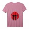 Damen T-Shirt zum HapKitten mit Sonne und Vogelmotiv - Leichtes, klassisch geschnittenes Graphic Design Shirt für Party & Geschenk