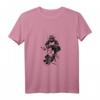 SAMURAI T-Shirt – Japanischer Krieger rauchend an Mauer, ideal für Japan-Fans, Sommer, Frühling & Freizeit