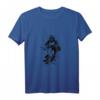 SAMURAI T-Shirt – Japanischer Krieger rauchend an Mauer, ideal für Japan-Fans, Sommer, Frühling & Freizeit