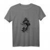SAMURAI T-Shirt – Japanischer Krieger rauchend an Mauer, ideal für Japan-Fans, Sommer, Frühling & Freizeit