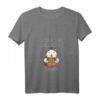 Damen Just A Girl Who Loves Ramen - Kawaii Anime Katzen T-Shirt mit V-Ausschnitt, Perfekt für Otaku, Japan- und Nudelliebhaberinnen, ideales Geschenk für Mädchen & Frauen