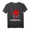 Samurai Japanische Dämonenmaske Cyberpunk Punk T-Shirt – Streetwear im japanischen Design für Fans & Cosplayer