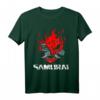 Samurai Japanische Dämonenmaske Cyberpunk Punk T-Shirt – Streetwear im japanischen Design für Fans & Cosplayer
