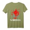Samurai Japanische Dämonenmaske Cyberpunk Punk T-Shirt – Streetwear im japanischen Design für Fans & Cosplayer