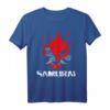 Samurai Japanische Dämonenmaske Cyberpunk Punk T-Shirt – Streetwear im japanischen Design für Fans & Cosplayer