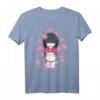 Kawaii Kokeshi und Maneki Neko T-Shirt – Japanisches Kimono und Glückskatzen Design für Fans japanischer Kultur und Traditionen