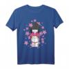 Kawaii Kokeshi und Maneki Neko T-Shirt – Japanisches Kimono und Glückskatzen Design für Fans japanischer Kultur und Traditionen