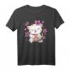 Japanische Katze und Sushi T-Shirt - Kawaii Kultur für Sushi- und Japan-Fans