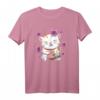 Japanische Katze und Sushi T-Shirt - Kawaii Kultur für Sushi- und Japan-Fans