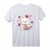 Japanische Katze und Sushi T-Shirt - Kawaii Kultur für Sushi- und Japan-Fans