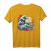 Japanische Welle I Große Welle I The Great Wave off Kanagawa T-Shirt - Lustiges Geschenk für Männer & Frauen