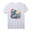 Japanische Welle I Große Welle I The Great Wave off Kanagawa T-Shirt - Lustiges Geschenk für Männer & Frauen