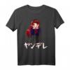 Anime Yandere Japan Baka Sprüche Manga Otaku T-Shirt – Lustiges Geschenk für Anime- und Manga-Fans, Otaku & Cosplay Freunde