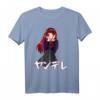 Anime Yandere Japan Baka Sprüche Manga Otaku T-Shirt – Lustiges Geschenk für Anime- und Manga-Fans, Otaku & Cosplay Freunde