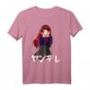 Anime Yandere Japan Baka Sprüche Manga Otaku T-Shirt – Lustiges Geschenk für Anime- und Manga-Fans, Otaku & Cosplay Freunde