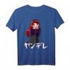 Anime Yandere Japan Baka Sprüche Manga Otaku T-Shirt – Lustiges Geschenk für Anime- und Manga-Fans, Otaku & Cosplay Freunde