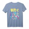 Kawaii Anime T-Shirt mit Ninja Otaku Design - Perfekt für Japan-, Korea- und Kpop-Fans, Eboy & Egirl Style, Geschenkidee für Anime Liebhaber