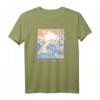Japanese Aesthetic - Die Große Welle vor Kanagawa - Japan T-Shirt für Streetwear, E Girl & E Boy, Kunst & Grunge Style