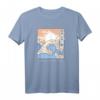 Japanese Aesthetic - Die Große Welle vor Kanagawa - Japan T-Shirt für Streetwear, E Girl & E Boy, Kunst & Grunge Style