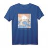 Japanese Aesthetic - Die Große Welle vor Kanagawa - Japan T-Shirt für Streetwear, E Girl & E Boy, Kunst & Grunge Style