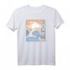 Japanese Aesthetic - Die Große Welle vor Kanagawa - Japan T-Shirt für Streetwear, E Girl & E Boy, Kunst & Grunge Style