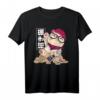 MANEKI NEKO Japanisch Katze Winkekatze auf Münzen sitzend - Glücksbringer T-Shirt für Fans japanischer Kultur, perfekte Geschenkidee zu Weihnachten und Geburtstag