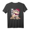 MANEKI NEKO Japanisch Katze Winkekatze auf Münzen sitzend - Glücksbringer T-Shirt für Fans japanischer Kultur, perfekte Geschenkidee zu Weihnachten und Geburtstag